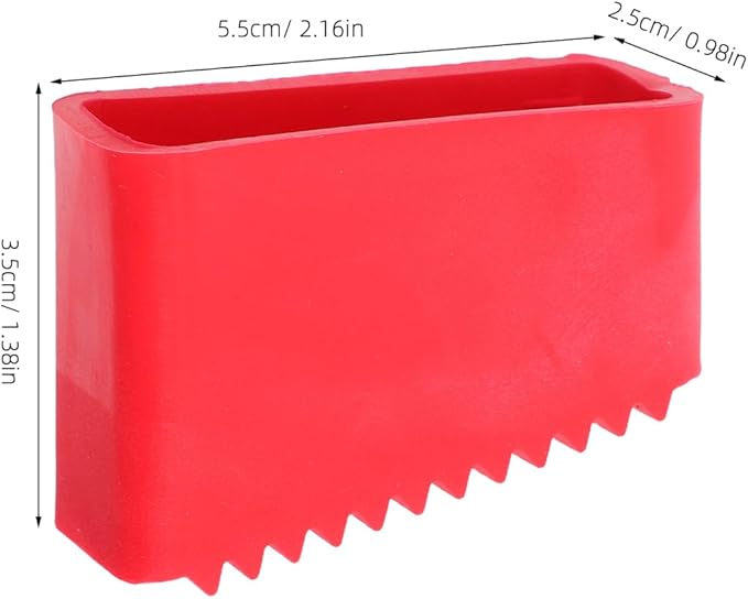 Operitacx Anti-Slip Rubber Ladder Foot Covers 2.17 Inch Non-Skid Ladder Caps for Step and Attic Ladders Floor Protection and Stability