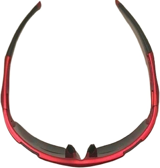 The Jackson Bifocal Safety Reading Sunglasses, Red/Smoke Lens + 2.00