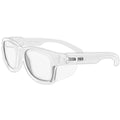 MAGID Y50 Safety Glasses, ANSI Z87.1, Anti-Fog UV Protection, Clear Lens, Side Shields, Clear Frame, 12 Pairs, Y50CLAFC