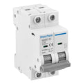 Heschen DC Miniature Circuit Breaker, HSB6C-DC, 2 Poles, DC500V, Non-Polarized, Type C, Photovoltaic Circuit Breaker, for Solar PV System Solar Panels Grid System, 35mm DIN Rail Mounting (20, Amps)
