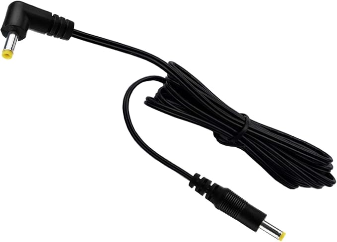 UpBright DC Power Cable Connecting Cord Compatible with Panasonic PV-A17 PV-A17-K PV-A19 PVA17 PVA17K Video AC Adapter VCR DC Out Charger to Video Camera Palmcorder Camcorder PV-L579 PV-L579D VHS-C