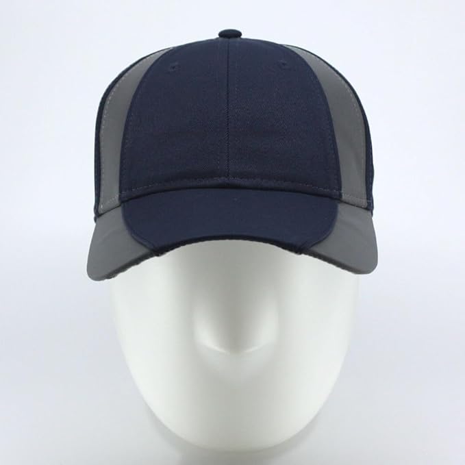 The Vintage Year Reflective High Visibility Piping Neon Polyester Twill Low Profile Structured Baseball Cap