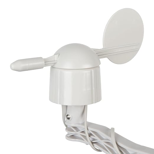 Weather Meter Kit - Station Includes Analog sensors Wind Vane Cup Anemometer Tipping Bucket rain Gauge RJ11 terminated Cables