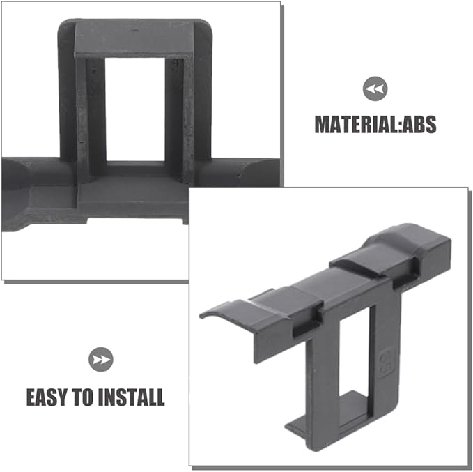 12pcs Solar Panel Drainage Clips and Mud Removal Clamp for Photovoltaic Module Maintenance for Efficient Water Drainage