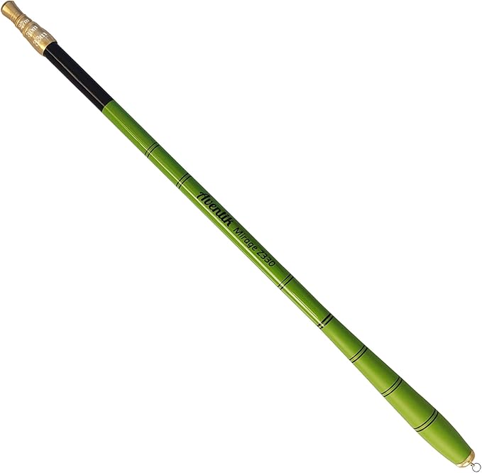 Aventik Mirage Telescopic Tenkara Rod 24T Pure Carbon 6:4 Action, Portable Collapsible Bass Crappie Floating Rod 6/8/10/12/15/18/21/24FT with Extra Sections,Ultralight Tenkara Rods