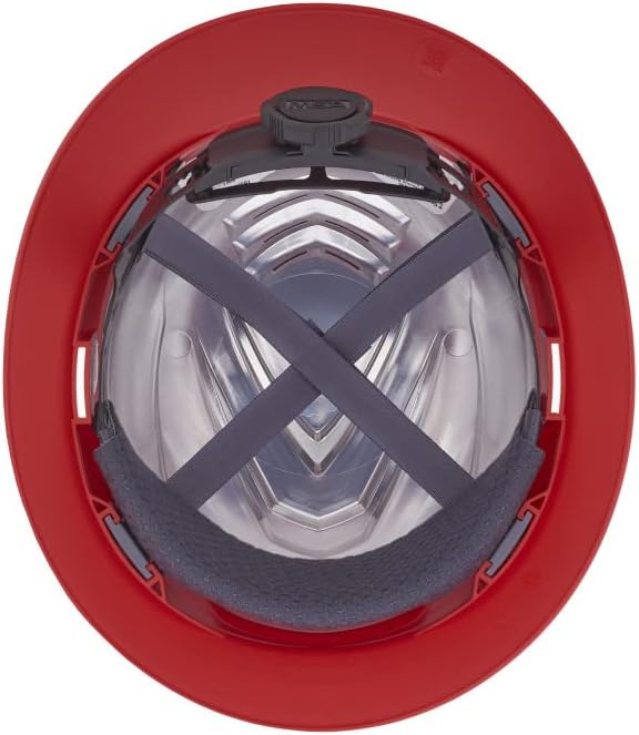 MSA V-Gard C1 Full Brim Hard Hat with ReflectIR Cooling Thermal Barrier and Fas-Trac III Suspension - Uses Highly Innovative Cooling Features to Help Alleviate Heat Stress