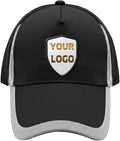 YOWESHOP Reflective Safety Baseball Cap Customize Logo with Removable PE Shell Hi-Vis Safety Work Hat
