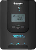Rover 12V/24V 30A Charge Controller with MPPT- DC Input Solar Controller for RV/Marine, Auto Parameter Adjustable LCD Display Solar Panel Regulator fit for Gel Sealed Flooded and Lithium Battery
