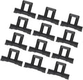 YARNOW 12pcs Solar Panel Drain Clips and Water Guide Mud Clamps for Outdoor Photovoltaic Modules 35mm Non-Coated Stagnant Water Removal and Drainage Solution