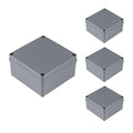 4 Pack Junction Box-6" x 6" x 3" IP65 ABS Plastic Dustproof Waterproof Electrical Box Project Junction Conduit Box for Electrical Outdoor Enclosure