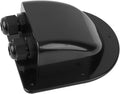 QCG Waterproof ABS Solar Cable Entry Gland, Black Solar Double Cable Entry Gland Housing for All Cable Types 2mm² to 6mm² for Solar Panels of RV, Campervan, Boat, and Roof (1 Pcs)