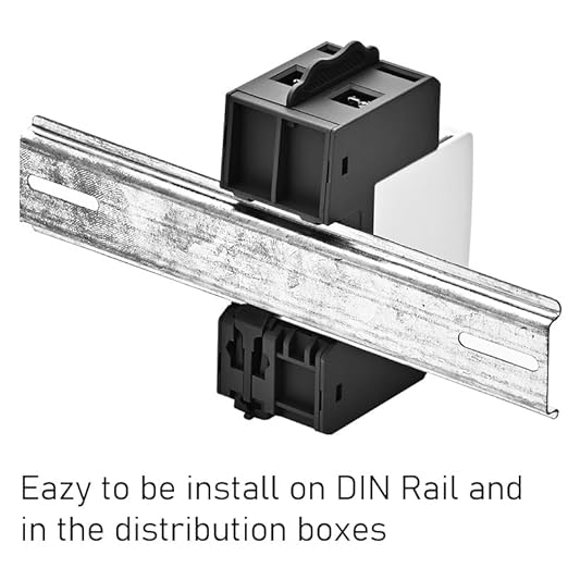 DC SPD Surge Protector for 100V-1000V PV Systems, 2-Pole 40kA T2 Level, Replaceable Module, Solar Panel Lightning Protection, Overvoltage Protection (500V)