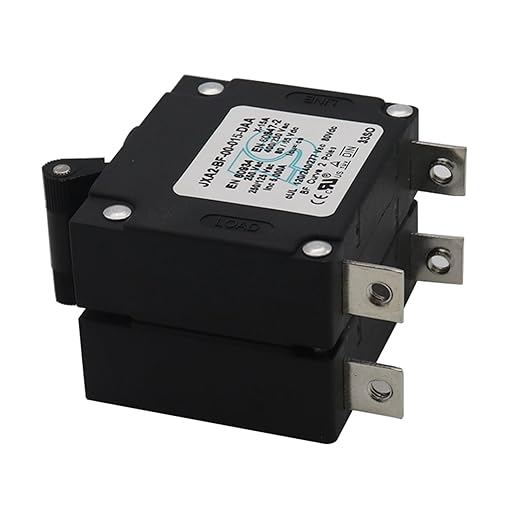 Double Pole 15 Amp AC/DC Toggle Magnetic Circuit Breaker 15A