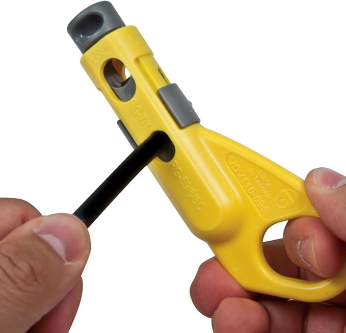 Klein Tools VDV110-095 Coax Cable Radial Stripper
