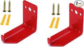 Fire Extinguisher Mount Wall Hook Bracket for Holding up to 20 lbs Extinguishers, Suited for Large and Small Dry Chemical and Water Extinguishers