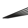 MECCANIXITY Carbon Fiber Rod, 9mm x 300mm Carbon Rod Bar for RC Plane DIY Craft Kite Wing Tube Quadcopter Arm Repair Pack of 5