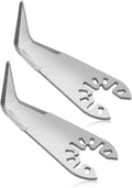 Windshield Removal Auto Glass Cut Out Knife Fit for Craftsman Dewalt Jobmax Makita Milwaukee Porter Cable Ridgid Ryobi Rockwell Worx, Cold Knife Blade Windshield Removal Tool, 2 Pcs