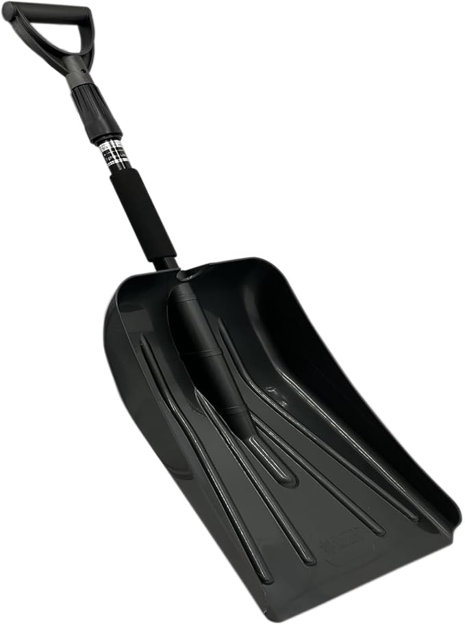 SubZero 17211 Auto Emergency Snow Shovel with Extendable Handle (Colors may vary)