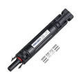Solar Panel Connector, 30A Connectors for Solar Panels, Male/Female IP67 Waterproof 1000v DC with Fuse Holder (1 Pair)