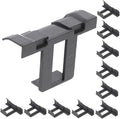 12pcs Solar Panel Clamps Photovoltaic Panel Bracket Easy to Use Water Drainage Clip Solar Module Clip Robust Construction