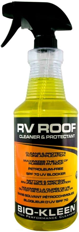 Bio-Kleen M02407 RV Roof Cleaner & Protectant - 32 oz. , Yellow