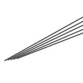 MECCANIXITY Carbon Fiber Rod, 1mm x 100mm Carbon Rod Bar for RC Plane DIY Craft Kite Wing Tube Quadcopter Arm Repair Pack of 24