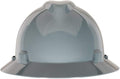 MSA V-Gard Full-Brim Hard Hat with Suspension - Polyethylene Shell, Superior Impact Protection and Self Adjusting Crown Straps - Standard Size Hard Hat