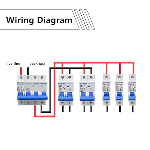 DC Miniature Circuit Breaker, 2P 16Amp 500V Breakers Electrical for Solar Panels Grid System Din Rail Mounting (16A)