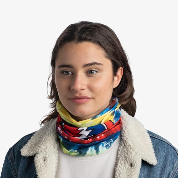 BUFF Original EcoStretch Neck Gaiter, UPF 50 Sun Protection, Breathable, Versatile, Quick Dry, Multi-Colored, Adult Size