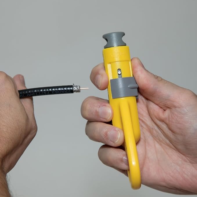 Klein Tools VDV110-095 Coax Cable Radial Stripper