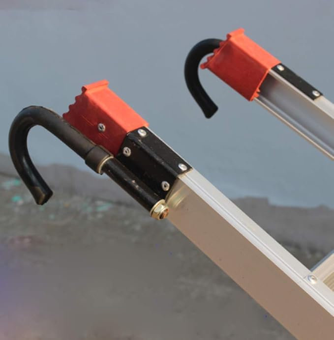 Telescoping Ladder Hook Stabilizers Standoff/Roof Hook Kit/Grip Stabilizer and Surface Protectors for Extension Ladders