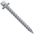 Metal ROOFING SCREWS: (250) 10 x 2" Brite White Hex Head Sheet Metal Roof Screw. Self starting metal to wood siding screws. EPDM washer. Colored head