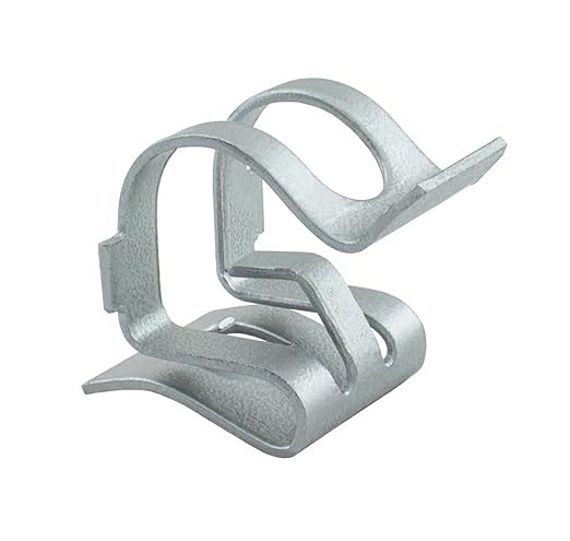 MC/AC Cable to Metal Stud Clip. 100 Pack Tool-Free Spring Steel Fastener for 14-2 to 12-3 Cables, Durable and Corrosion-Resistant Cable Clip for Fast Cable Installation and Metal Stud Attachment