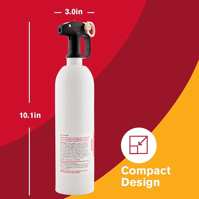 First Alert Fire Extinguisher | Personal Watercraft Fire Extinguisher, FE5R-PWCNA