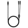 8mm Combiner 3.3ft 14AWG DC 8mm Male to Female 2X Combiner Cable Y Splitter Solar Parallel Adapter Cord for Jackery/Goal Zero/BLUETTI/Anker and more DC7909 Portable Power Station & Solar Panel