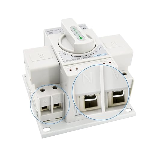 Home/Industry 63A 220V 2P Dual Power Automatic Transfer Switch,Toggle Switch,Solar Changeover Switch