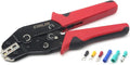 Crimping Tool for Insulated Electrical Wire Connectors-AWG 20-14 Ratchet Crimper Tools-Racheting Wire Crimping Tools-Available for Insulated Connectors and Wire Terminal SN-02C