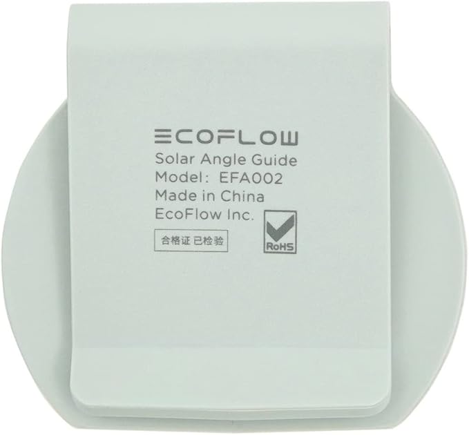 EF ECOFLOW Solar Angle Guide
