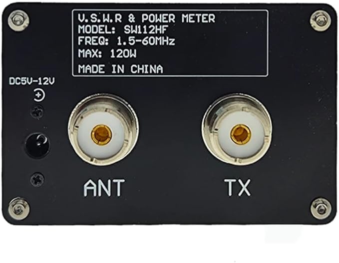 Mcbazel Surecom SW-112HF 1.5-60MHz 120W V.S.W.R. & Power Meter