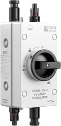 RICH SOLAR Solar PV DC Quick Disconnect Switch 1500V 32 Amps, RS-i2