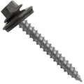 Metal Roofing Screws: (250) 12 x 2 Antique Bronze Hex Sheet Metal Roof Screw. Sharp Point Metal to Wood siding Screws. 5/8" EPDM Washer