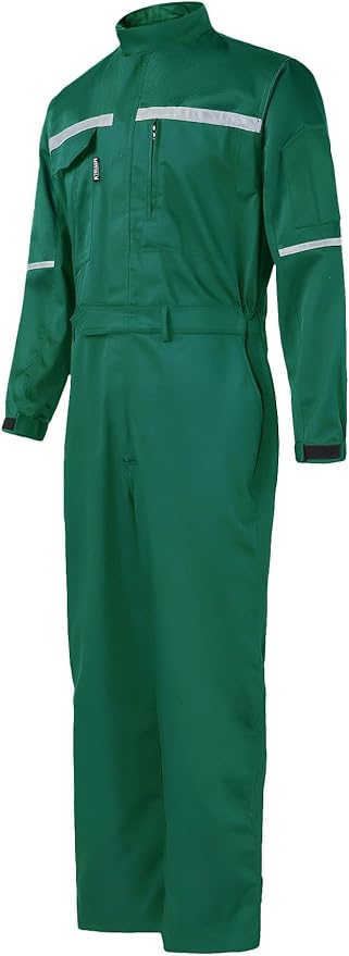 Mens Workwear Coveralls Multi Pockets Work Suit Mechanic Overalls Jumpsuits Unisex Long Sleeve Garage Coverall