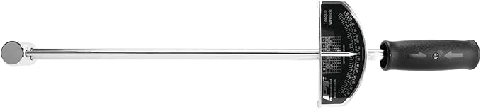 Performance Tool W3001C 1/2-Inch Beam Style Torque Wrench (0-150 ft/lb) With Clockwise or Counterclockwise Capabilities
