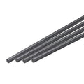 MECCANIXITY Carbon Fiber Rod, 5.5mm x 100mm for RC Plane DIY Tool Wing Tube Quadcopter Arm, Pack of 4
