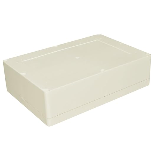 LeMotech Waterproof Dustproof IP65 ABS Plastic Junction Box Universal Electric Project Enclosure Pale Gray 15 x 10.2 x 4.13 inch (380 x 260 x 105 mm)