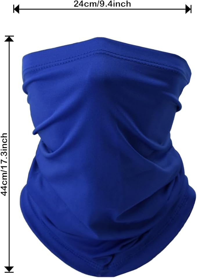 Fishing Neck Gaiter, Sun Protection Face Mask, Cooling Neck Shield Scarf Cycling Balaclava Bandana for Men and Women