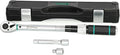 3-Piece Torque Wrench Set – 1/2" Drive Click Torque Wrench (10–150 ft-lb), 3/8" Adapter, 5-Inch Extension Bar, ±3% Accuracy, Chrome Vanadium Steel, Includes Storage Case