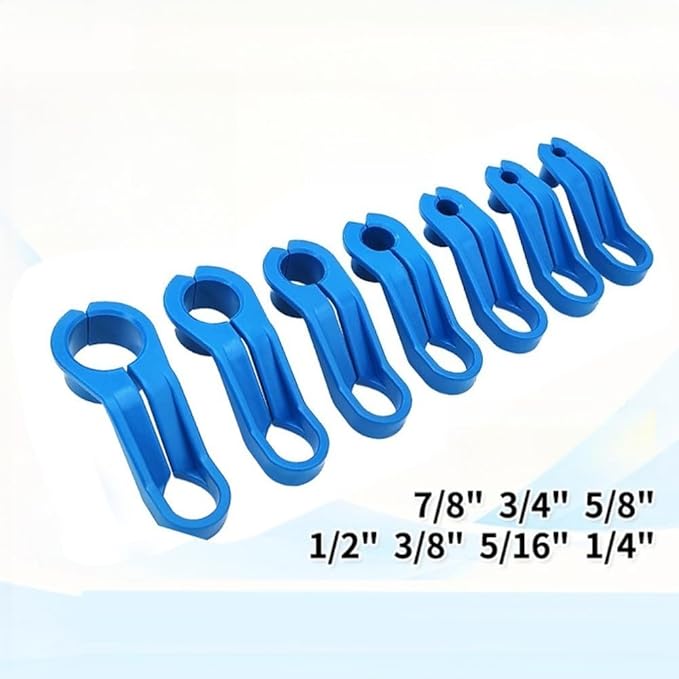 7PCS Fuel Line Disconnect Tool Set, Fuel Line Removal Tool, Includes 1/4 5/16 3/8 1/2 5/8 3/4 7/8 Inch Quick Disconnect Kit Fuel for Ford/GM/Chrysler/Mazda