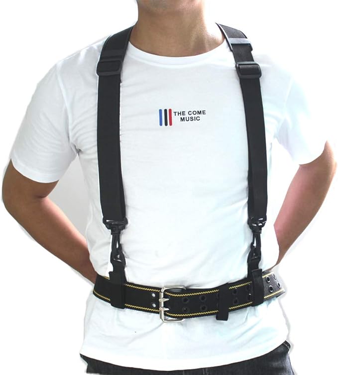 MELOTOUGH Police Suspenders for Duty Belt,Duty Belt Suspenders,Tactical Suspender for Men, Police & Law Enforcement