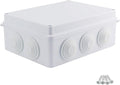 Sunnyglade IP65 ABS Plastic Waterproof Dustproof Junction Box Universal Durable Electrical Project Enclosure (7.9"x6.1"x3.1")